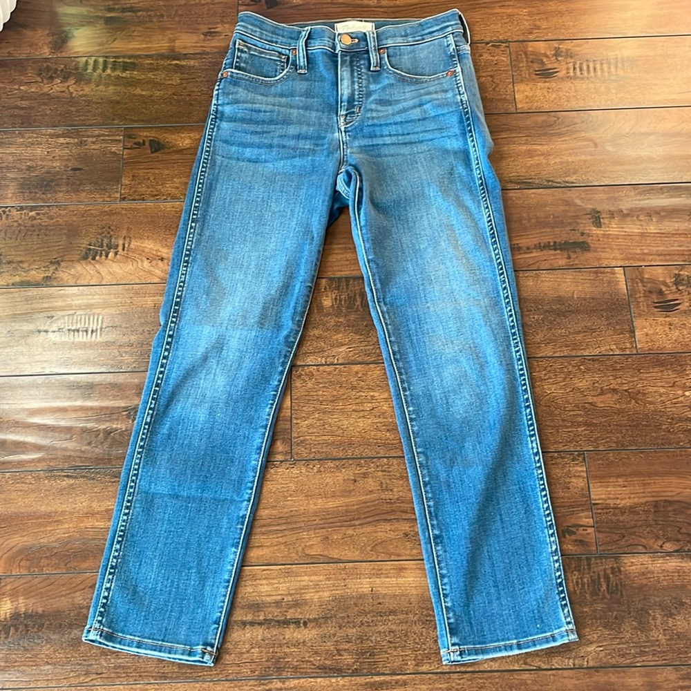 Madewell Excellent Condition! Size 25 Mid-Rise Stovepipe